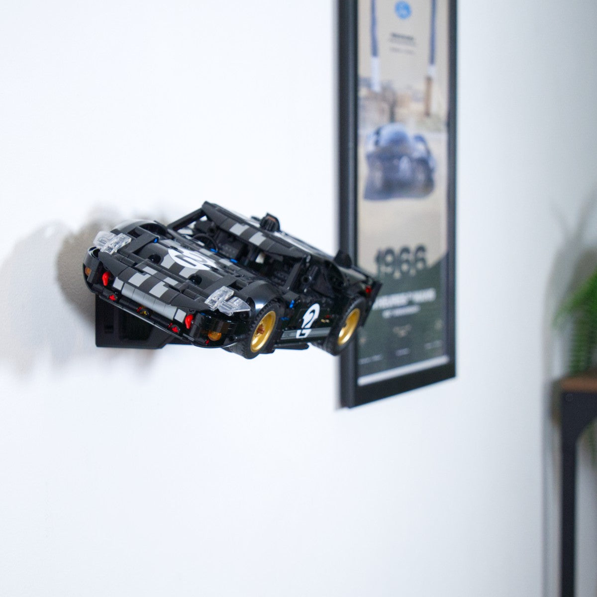 Ford GT40 MKII 1966 42223 - Uchwyt Na Ścianę Na LEGO - Poziomy i Pionowy