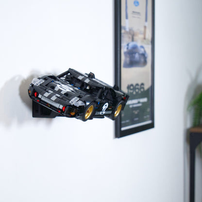 Ford GT40 MKII 1966 42223 - Uchwyt Na Ścianę Na LEGO - Poziomy i Pionowy