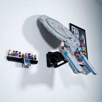 Star Trek: U.S.S. Enterprise NCC-1701-D 10356 - Uchwyt Na Ścianę Na LEGO