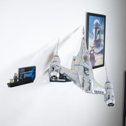 Myśliwiec N-1 Mandalorianina 75442 - Uchwyt Wieszak Na Ścianę Na Statek LEGO
