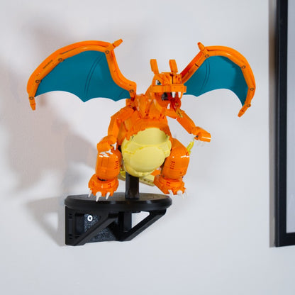 Charizard z Zestawu 72153 - Uchwyt Na Ścianę Wieszak Naścienny Na LEGO