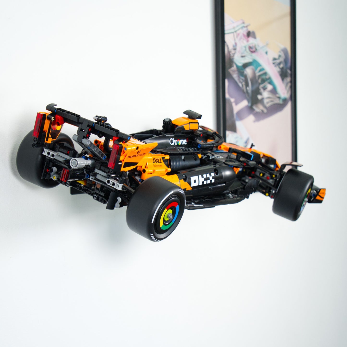Mclaren MCL39 F1 42228 - Uchwyt Na Ścianę Na LEGO Formułę - Poziomy Pionowy