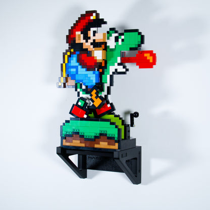 Mario i Yoshi - 71438 - Uchwyt Na Ścianę Wieszak Na LEGO Super Mario World