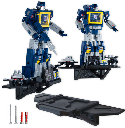 Transformers Soundwave 10358 - Uchwyt Na Ścianę Wieszak Naścienny Na LEGO