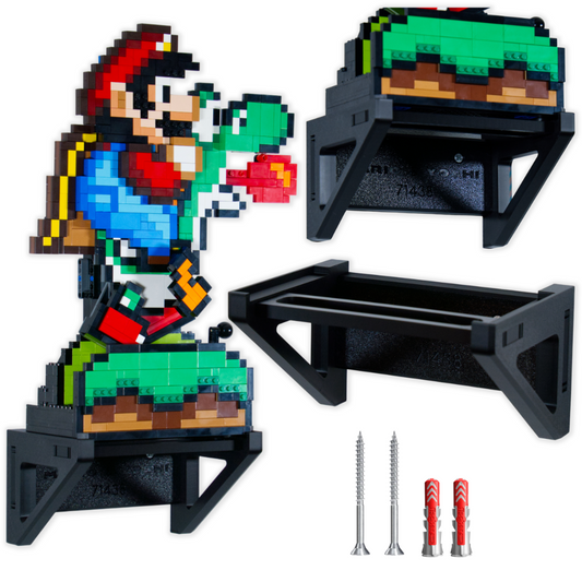 Mario i Yoshi - 71438 - Uchwyt Na Ścianę Wieszak Na LEGO Super Mario World